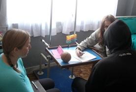 Volunteer Medical Electives An occupational therapy student earns credit for her elective course by working with a local patient in Morocco.