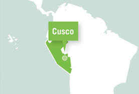 Volunteer Peru A map of Cusco, Peru, where our global gap year volunteers help with teaching local children in South America.