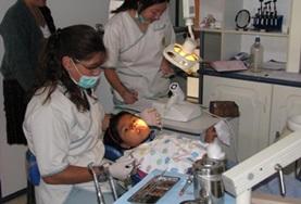 Volunteer Medicine & Healthcare A Dentistry volunteer shadows and learns from a dentist at a hospital in Bolivia.
