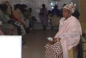 Volunteer Medicine & Healthcare Local women wait in the maternity department of the hospital where our volunteer Midwifery placement in Senegal is located.