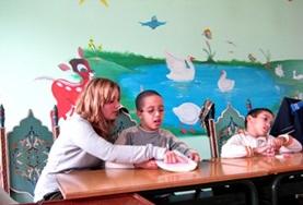 Volunteer Medicine & Healthcare A Speech Therapy intern helps with caring for disabled children with communication difficulties at our volunteer placement in Morocco.