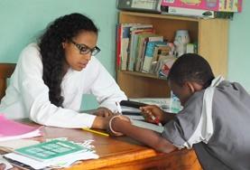 Volunteer Speech Therapy Under the guidance of medical staff, a Speech Therapy volunteer gains work experience treating a boy with communication difficulties.